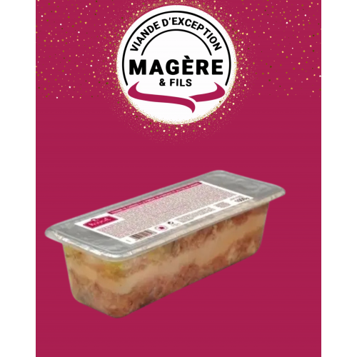 Pressé de canard au foie gras 1kg – Spécial Fêtes