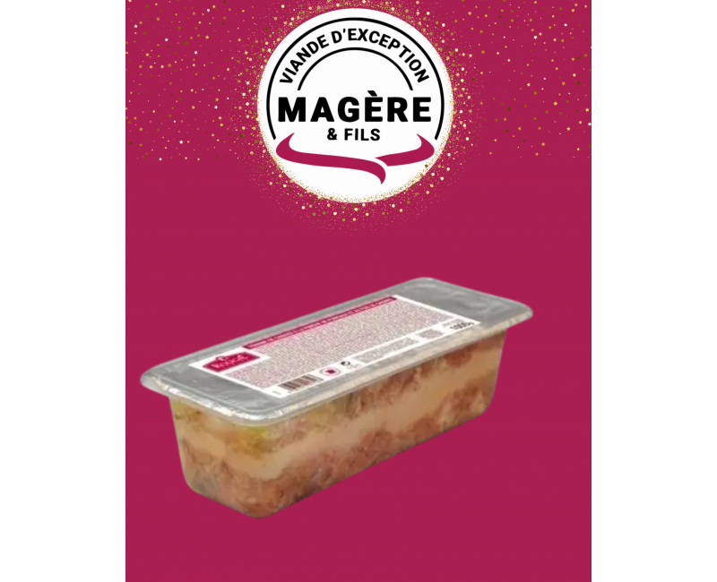 Pressé de canard au foie gras 1kg – Spécial Fêtes