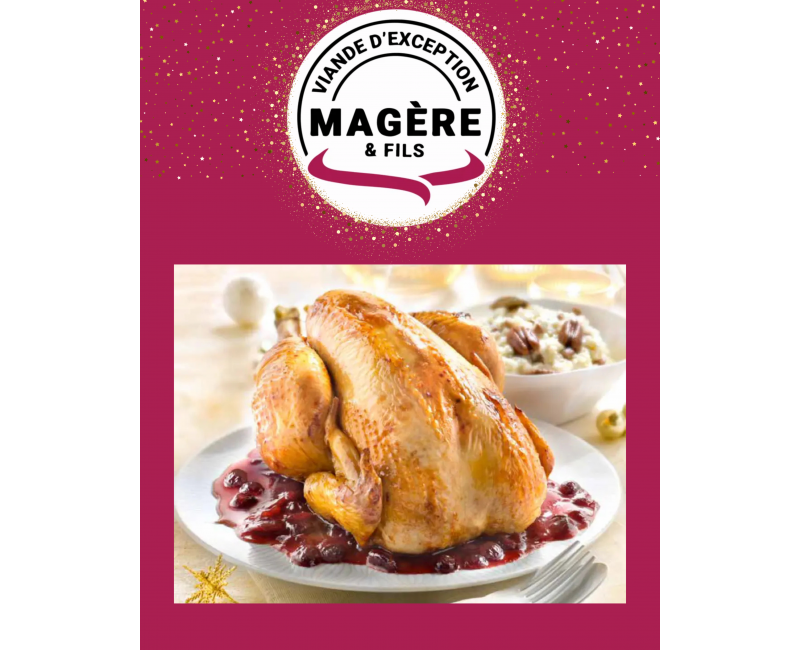 Poularde Fermière Label Rouge – 2 kg