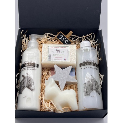 Coffret cadeau savon au lait d’ânesse – Provencao