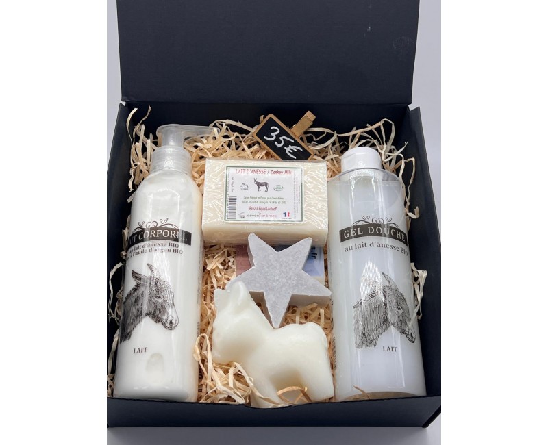 Coffret cadeau savon au lait d’ânesse – Provencao