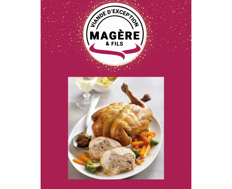 PINTADE FERMIÈRE LABEL ROUGE – Environ 1,8 kg