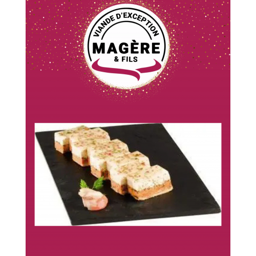 Millefeuille de St Jacques 560g – 8 parts, spécial fêtes