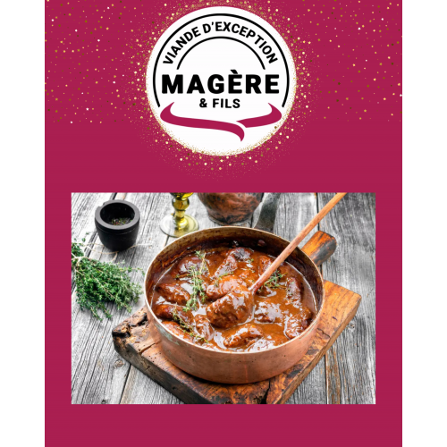 Noix de Joue de Bœuf 2kg – Idéal pour confits et daubes