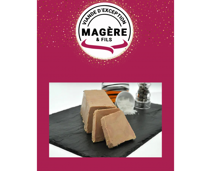 Foie Gras de Canard Mi-Cuit 1kg – 30% Morceaux