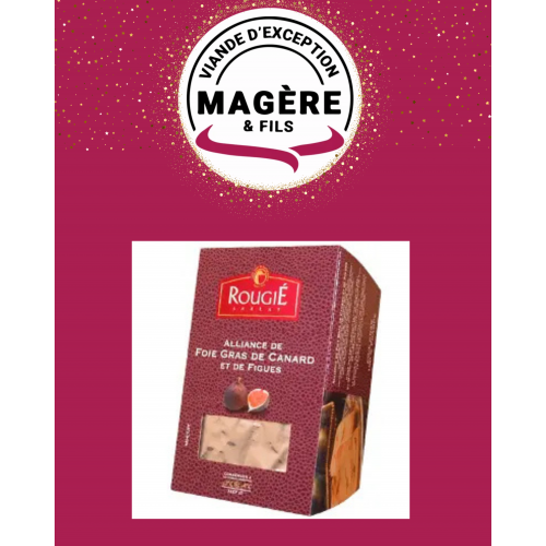 Foie Gras Entier Mi-Cuit 500 g aux Figues