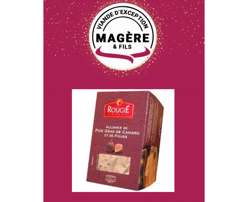 Foie Gras Entier Mi-Cuit 500 g aux Figues