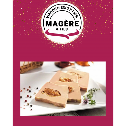 Foie Gras Entier Mi-Cuit 500 g aux Figues