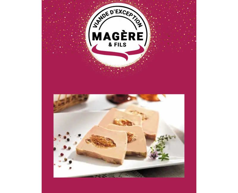 Foie Gras Entier Mi-Cuit 500 g aux Figues