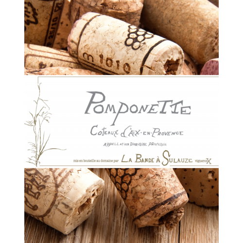 POMPONETTE – Rosé Coteaux d’Aix-en-Provence | La Bande à Sulauze