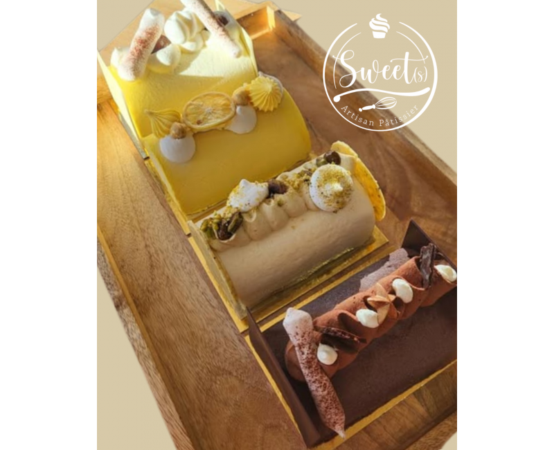 Bûches de Noël 4 parts