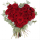COEUR DE ROSES ROUGES