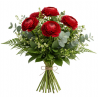 BOUQUET DE RENONCULES ROUGES