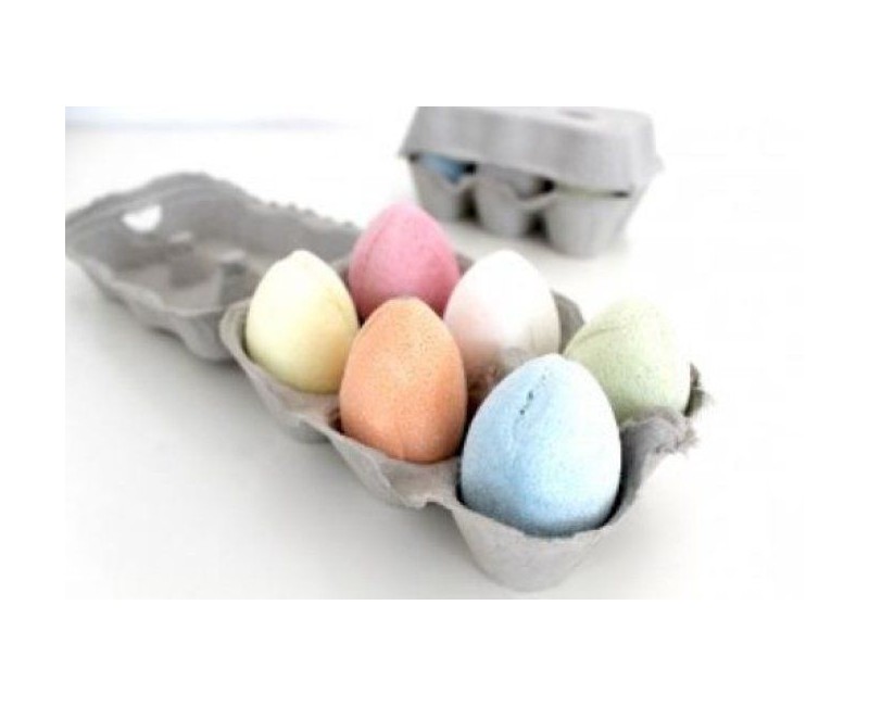 Œufs de bain assortiment 6 œufs