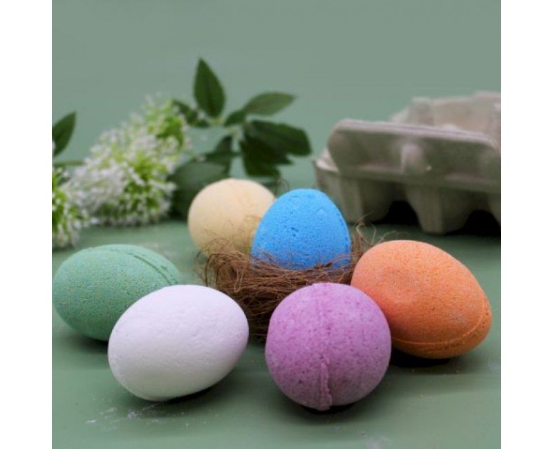 Œufs de bain assortiment 6 œufs