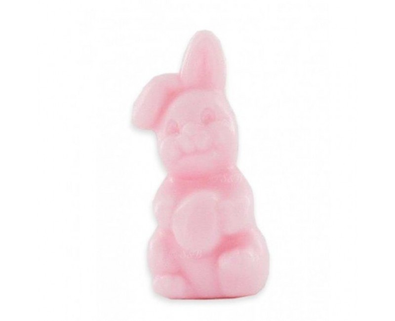 Savons d'invité lapin senteur rose 30gr