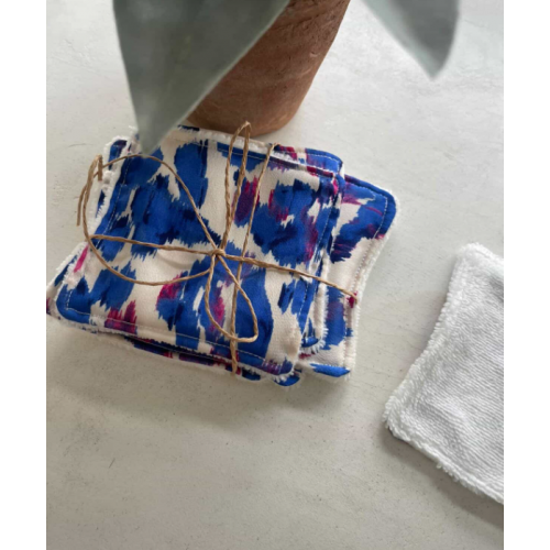 Coton démaquillant bambou x6