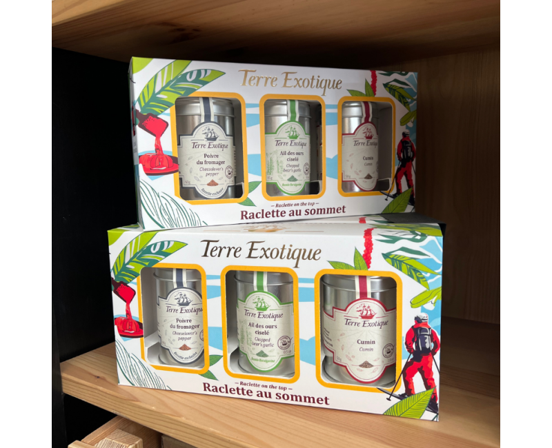 Coffret Terre Exotique Terres au Sommet – Épices d’exception