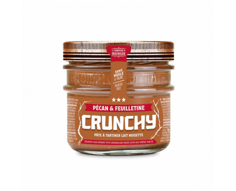 Crunchy Le Comptoir de Mathilde – Pécan Caramel Coco Feuilletine