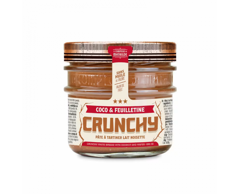 Crunchy Le Comptoir de Mathilde – Pécan Caramel Coco Feuilletine