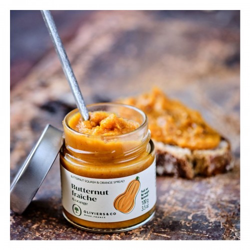 Tartinade Butternut & Orange Oliviers & Co – Apéritif gourmand