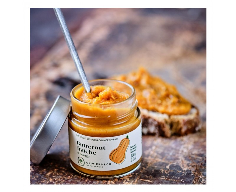 Tartinade Butternut & Orange Oliviers & Co – Apéritif gourmand