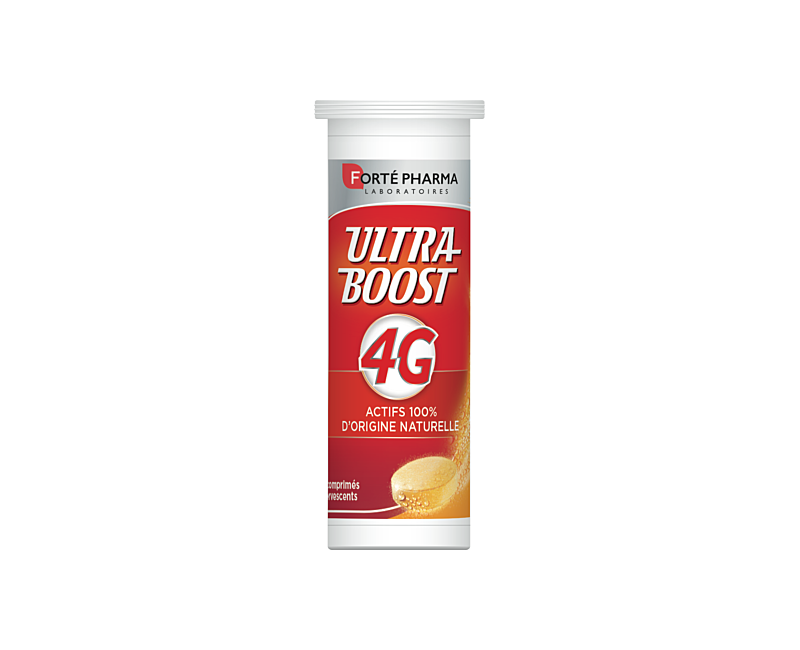 Ultra Boost 4 G Effervescent Comprimés Effervescents Tube De 10