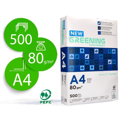 Papier multifonction greening a4 80g