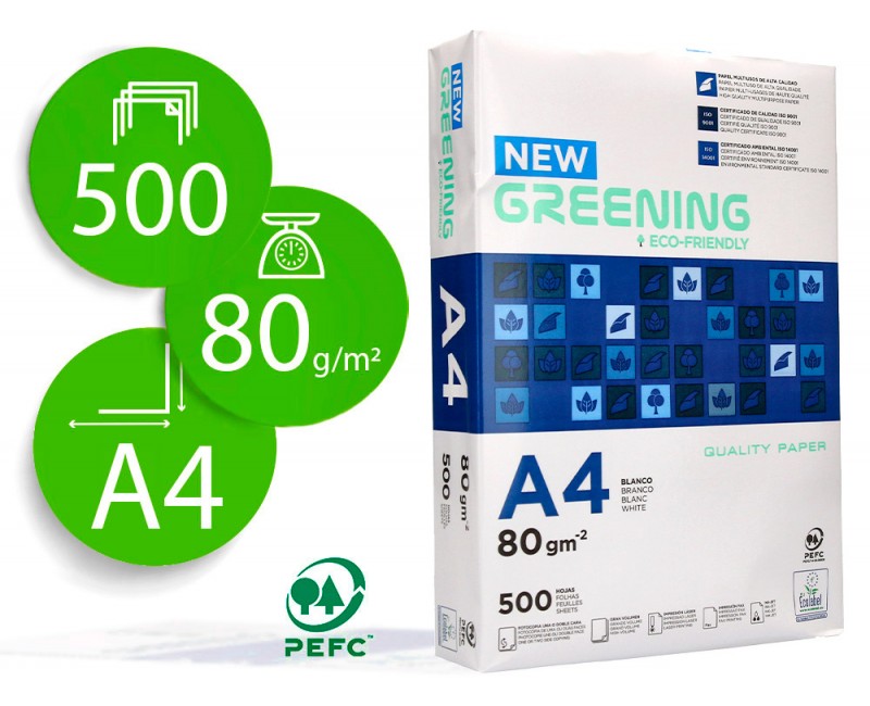 Papier multifonction greening a4 80g
