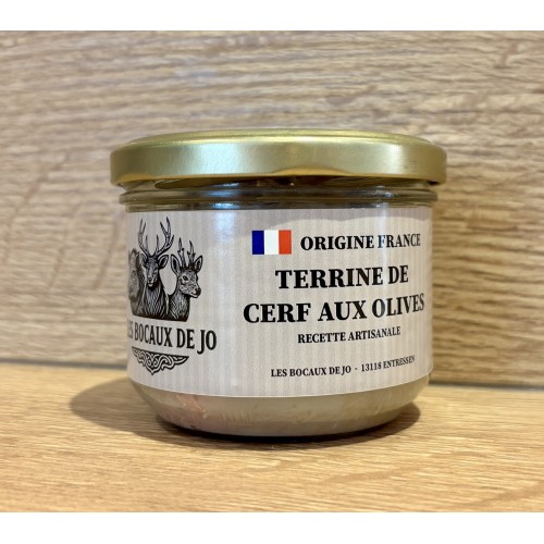 Terrine Cerf aux olives