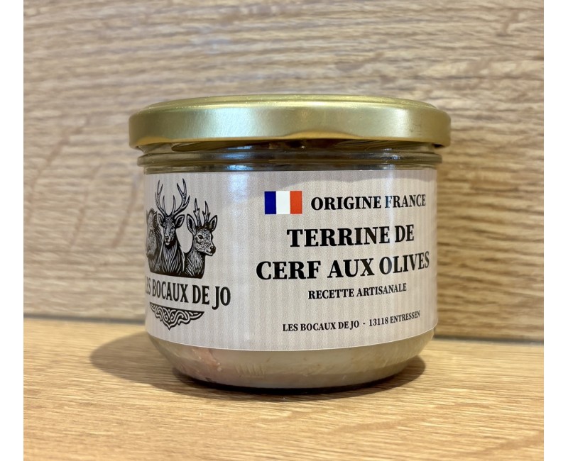 Terrine Cerf aux olives