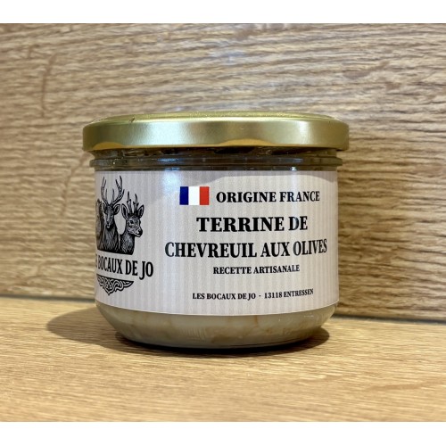 Terrine Chevreuil aux olives