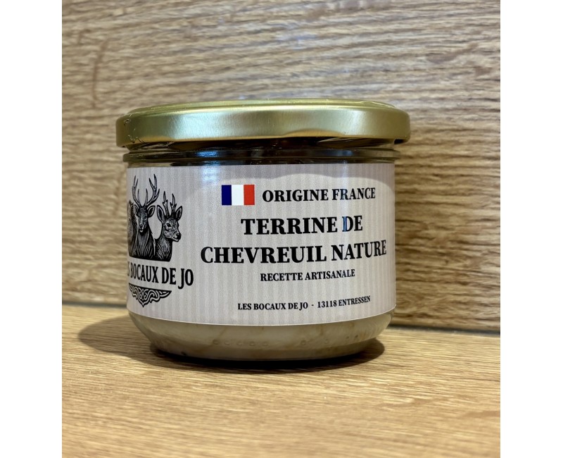Terrine Chevreuil nature