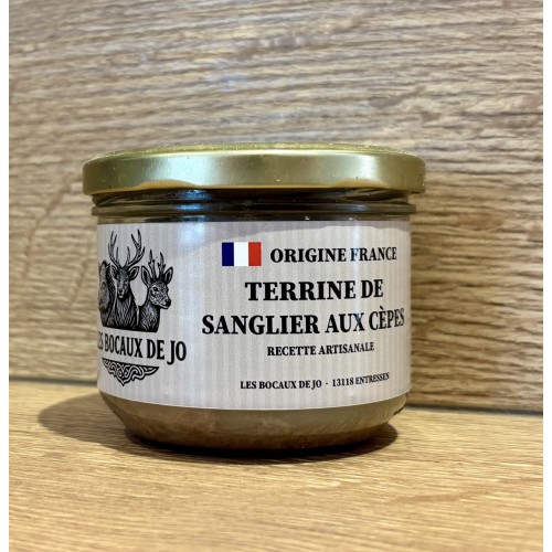 Terrine Sanglier aux cèpes
