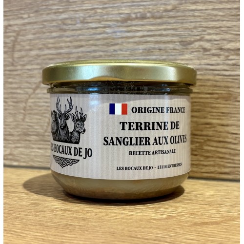 Terrine Sanglier aux olives