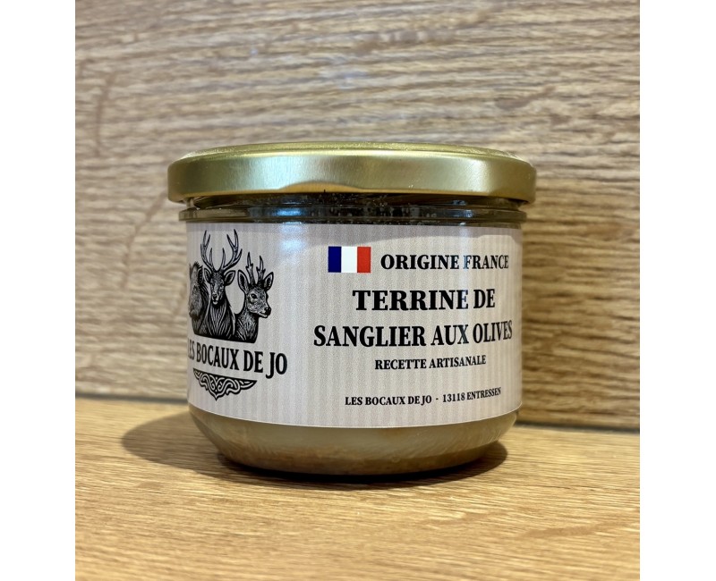 Terrine Sanglier aux olives