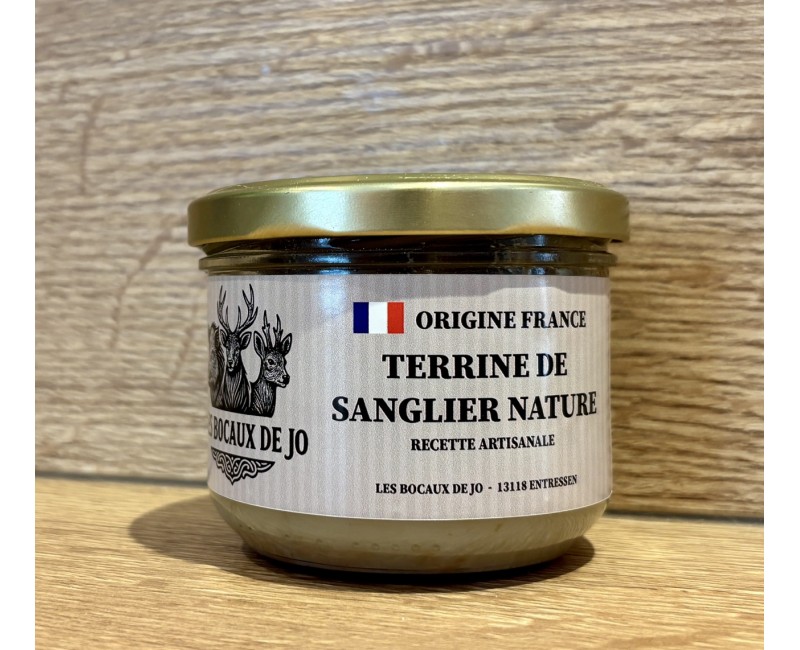 Terrine Sanglier nature