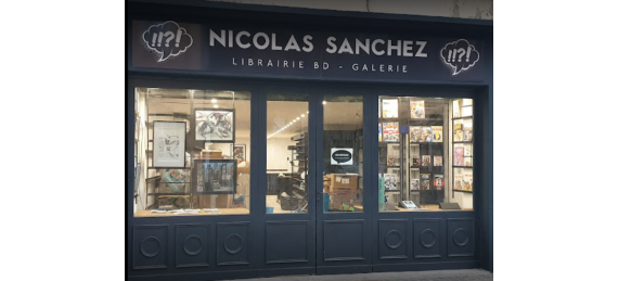 Nicolas Sanchez - librairie BD galerie
